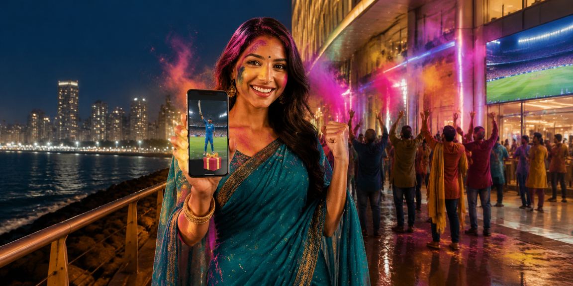 Mumbai cricket bettor enjoying VIP benefits on mobile